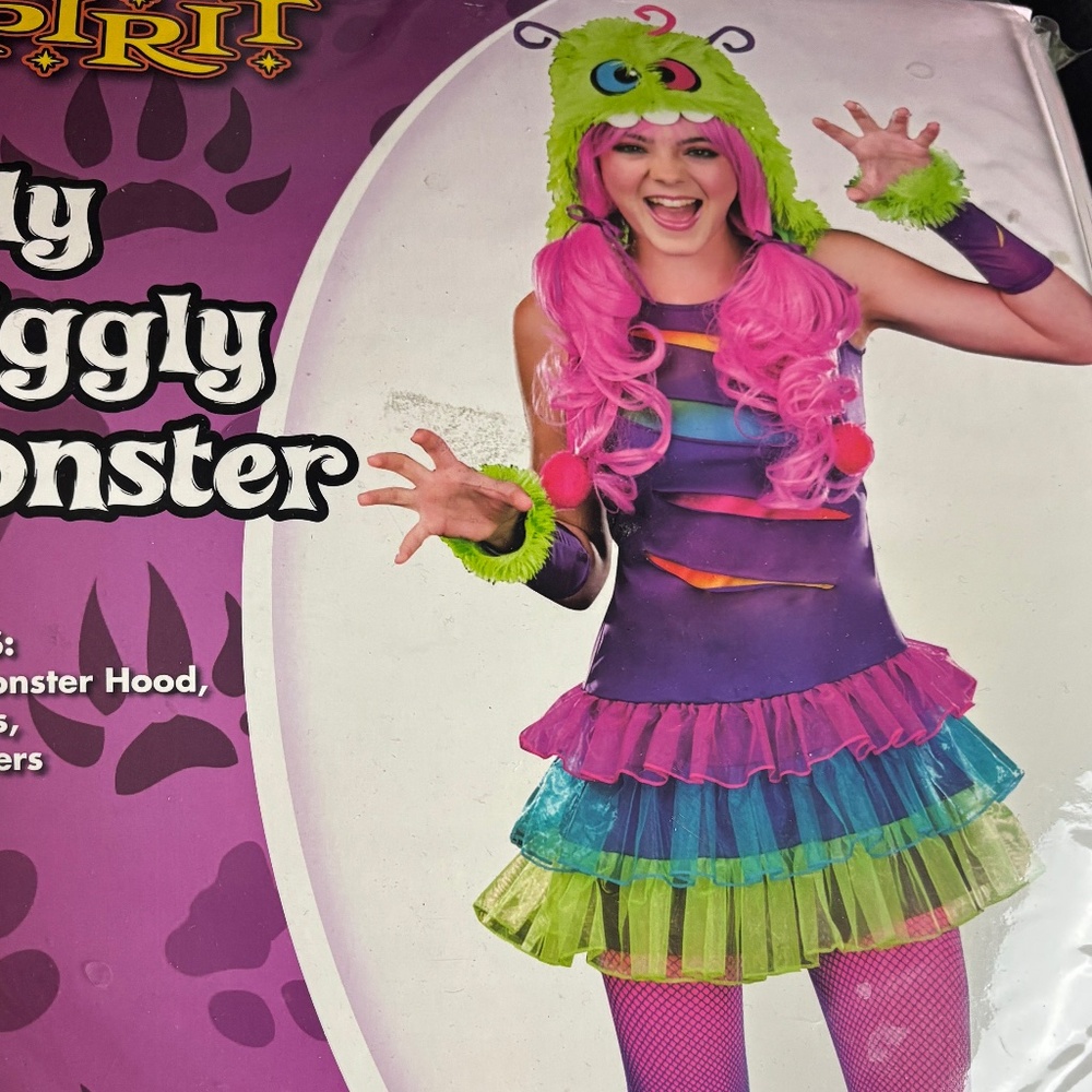Silly Wiggly Monster Child Costume Costume